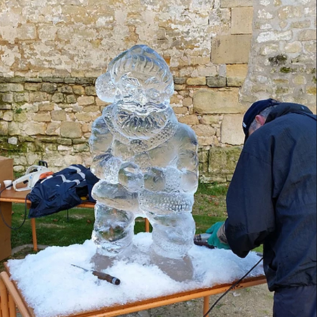 Sculptures sur glace